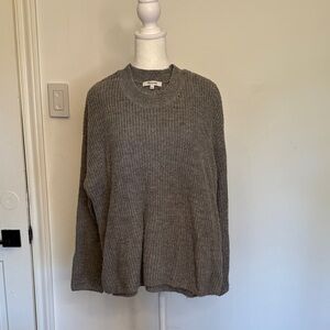 Madewell Charcoal Knit Pullover